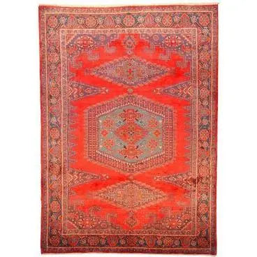 One Of The Kind Persian Wiss Rug 9'9" X 6'10"